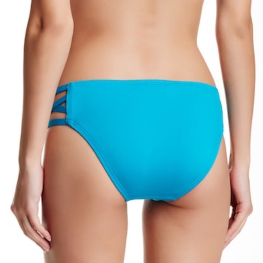 Carmen Marc Valvo Strappy Side Bikini Bottom